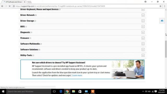 HP Notebook - 15-bg003au drivers download Wireless LAN Drivers смотреть онлайн