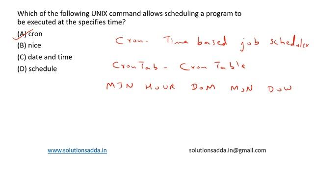 ISRO 2011 | OS | UNIX COMMAND | ISRO TEST SERIES | SOLUTIONS ADDA | EXPLAINED BY ISRO AIR-1 смотреть онлайн