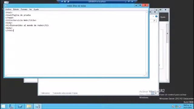 Servicio Web en Windows Server 2012 R2 смотреть онлайн