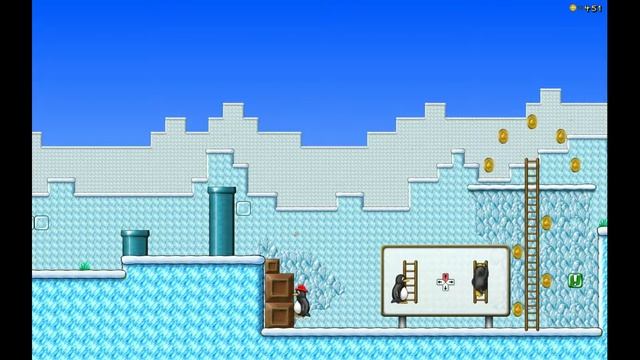 SuperTux 0.6.1 Level 04 A Fork In The Road смотреть онлайн