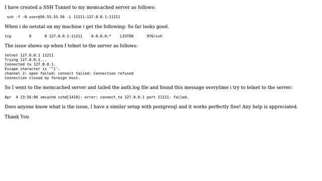 SSH Tunnel to Memcached not working (2 Solutions!!) смотреть онлайн