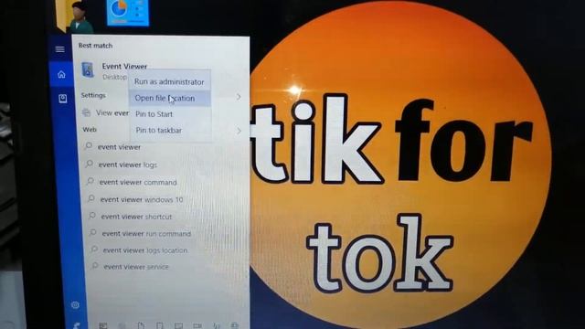 How To Create Event Viewer Shortcut On Desktop In Windows 10 Laptop