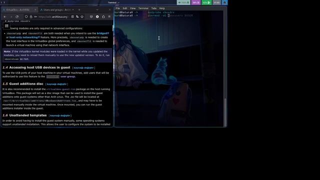 Arch Linux VirtualBox Installation смотреть онлайн