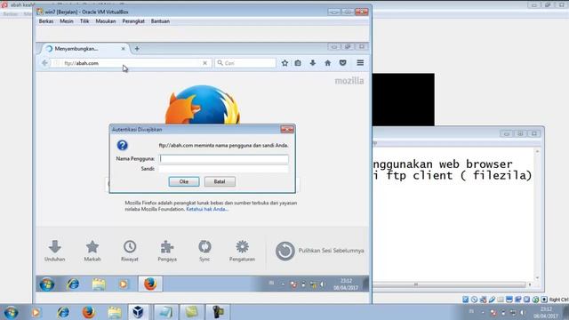 konfigurasi FTP server debian 8 смотреть онлайн