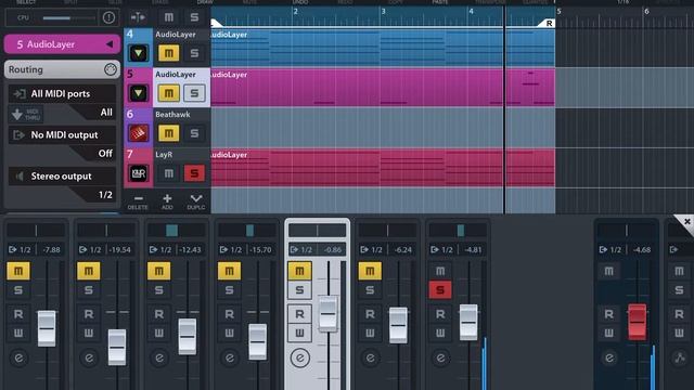 Trap/hip hop beat In Cubasis смотреть онлайн