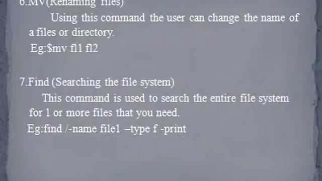 unix useful commands смотреть онлайн