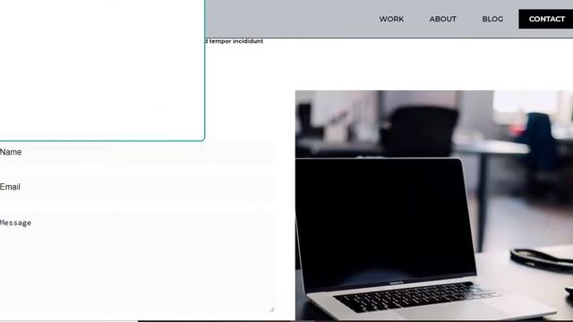 Mint - Minimal Portfolio HTML one page template смотреть онлайн
