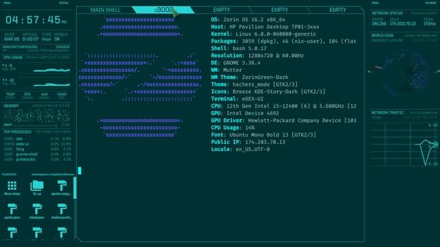 A musical demo to eDEXui an artifical terminal theme. available on linux,windows and mac. смотреть онлайн