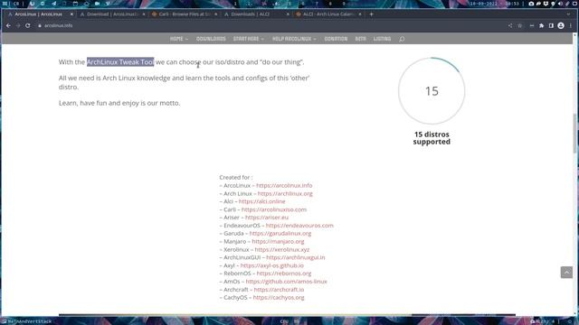 ArcoLinux : 2993 News - Carli and Alci - how to build your own iso - new isos to test смотреть онлайн