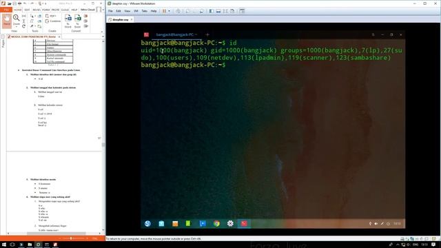 Lab 6 Pengantar Teknologi Informasi - Mengenal Perintah Internal Command Linux смотреть онлайн