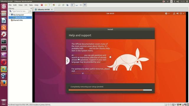 Установка Ubuntu 17.10 (Artful Aardvark) Beta 2 в качестве гостевой ОС | VMware® Workstation 14 Pr смотреть онлайн