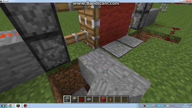Как сделать механические двери в minecraft? смотреть онлайн