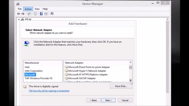 How To Install Microsoft LoopBack Adapter on WIndows 8.1 смотреть онлайн
