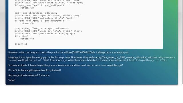 Arm64 Linux Page Table Walk смотреть онлайн