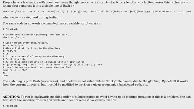 Linux: delete all directories with only one file and no subdirectories (2 Solutions!!) смотреть онлайн
