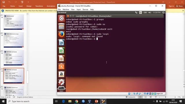 17051204061 - Users and Groups Management Linux Ubuntu смотреть онлайн