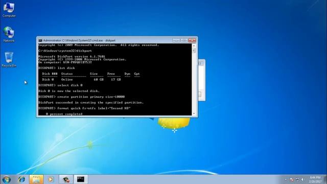 How Do I Create a Partition Using DISKPART смотреть онлайн