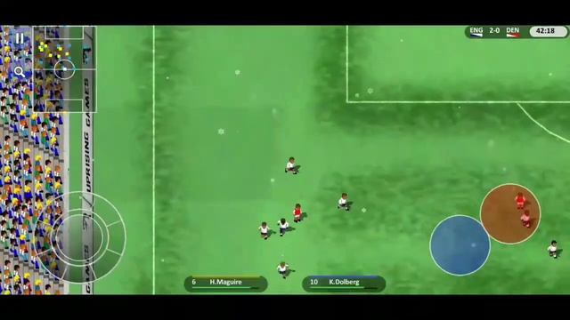 Super Soccer Champ 2021 - Gameplay Walkthrough Semifinal England Vs Denmark.. смотреть онлайн