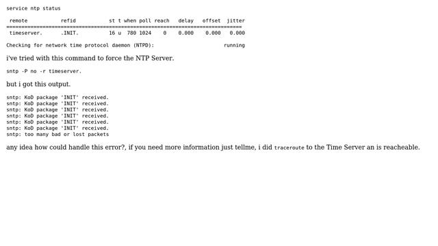 NTP doesnt sync my time смотреть онлайн