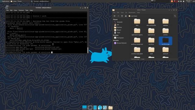 ArcoLinux : 3548 ArcoLinux App 66 - Testing it out on Arch Linux - Path is wrong for gui смотреть онлайн
