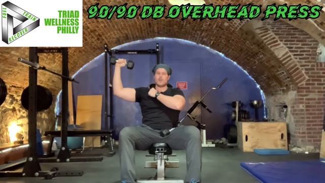 90/90 Seated Overhead Press - Show & Coach смотреть онлайн