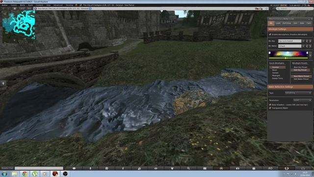 Second Life-Opensim Material Water Demo смотреть онлайн