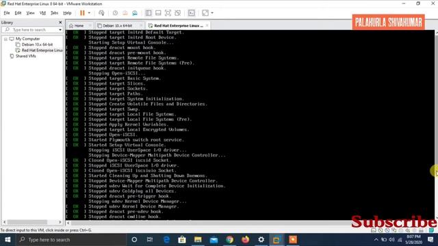 How to install Red hat Linux in VMWorkstation || Palakurla shivakumar смотреть онлайн