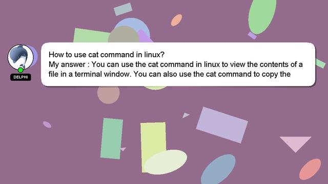How to use cat command in linux? смотреть онлайн