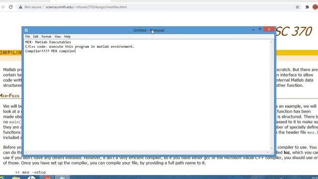 Introduction on MEX file and compiler selection смотреть онлайн