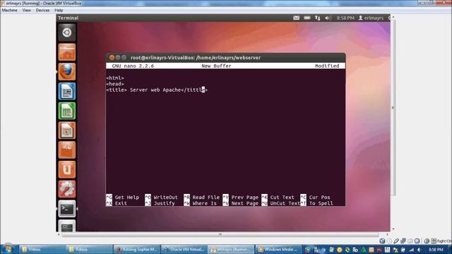 instalasi web server menggunakan linux ubuntu смотреть онлайн