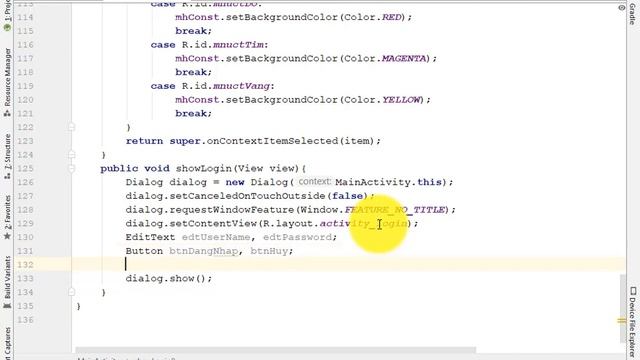 47. Truyền nhận dữ liệu và bắt sự kiện cho Alert Dialog смотреть онлайн