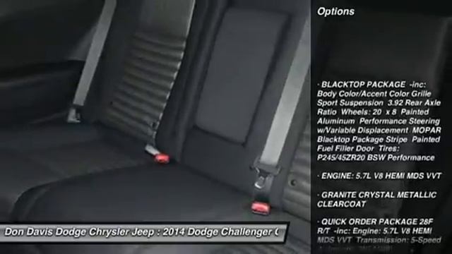 2014 DODGE CHALLENGER Arlington, TX E24939