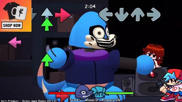 Playing the Dave and Bambi: Golden Apple mod! (Livestream) смотреть онлайн