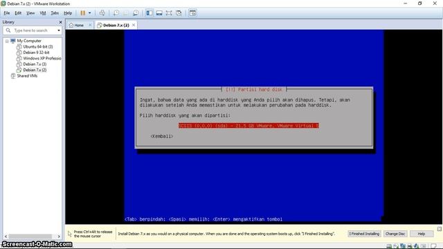 Cara menginstal Linux Debian смотреть онлайн