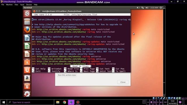 Tutorial Update Reposetory Linux Ubuntu di VirtualBox смотреть онлайн