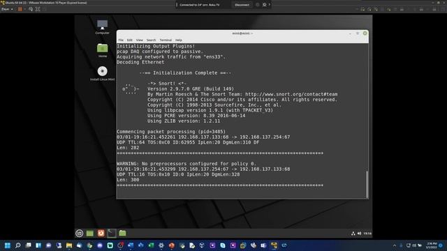 Setting up SNORT IDS/IPS on Linux of your choice1 find out whos trying to get in your network смотреть онлайн