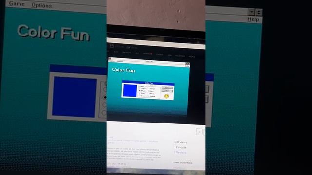 Classic Pc Games - Color Fun (Windows Game 1994) Year 1994 (Part 1) Educational Game смотреть онлайн