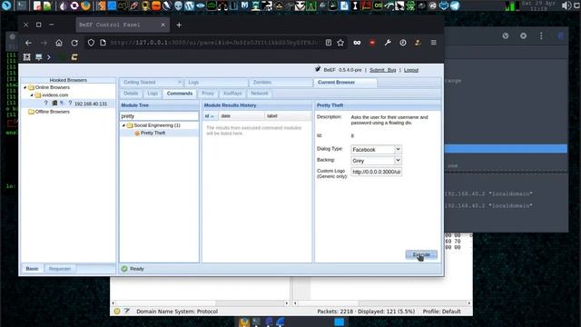 MITM (MAN-IN-THE-MIDDLE) ATTACK PROPAGATION :- ETTERCAP & BeEF FRAMEWORK смотреть онлайн