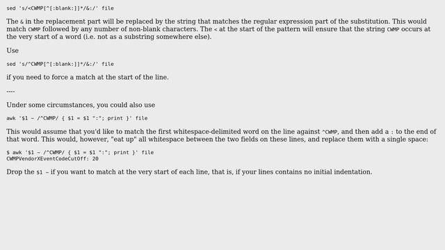Unix & Linux: How to keep the content of a replaced string with sed? (3 Solutions!!) смотреть онлайн