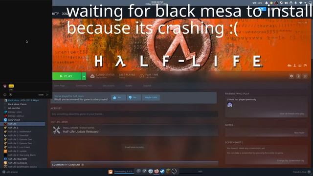 live footage of me realising my linux install is broken смотреть онлайн
