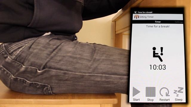 Sitting Kills - This App Heals! смотреть онлайн