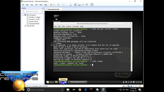 install and remove calmav antivirus in linux mint termanal смотреть онлайн