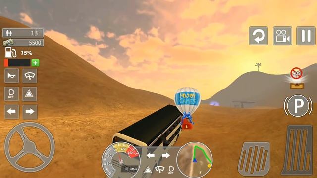 Coach Bus Offroad Driver | Bus Simulation Game - Android Gameplay FHD смотреть онлайн