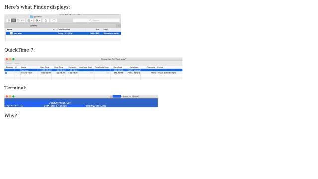 Unix & Linux: Why different UIs display different size of the same file? смотреть онлайн