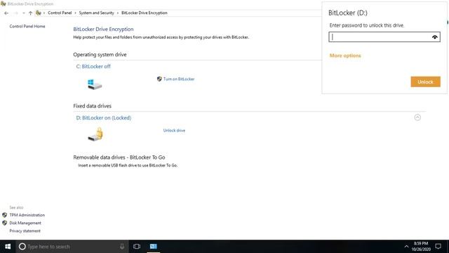How To Unlock Bitlocker Encrypted Drive In Hindi || Hard Drive Se Password Remove Kaise Kare смотреть онлайн