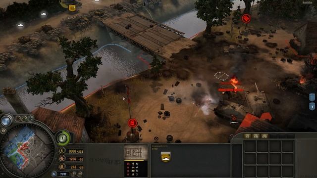 CoH Tales of Valor: tank defence смотреть онлайн