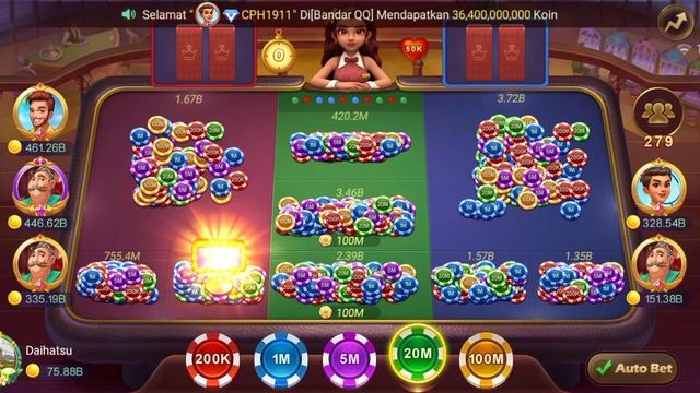 dapet qiu-qiu 2 kali dalam 1 room di bandar qiu-qiu, cuma pasang dikit смотреть онлайн