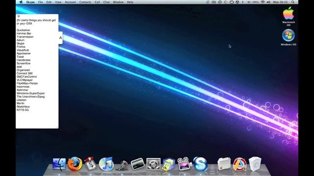 25 Useful OSX Applications And Widgets HD 1/2 смотреть онлайн