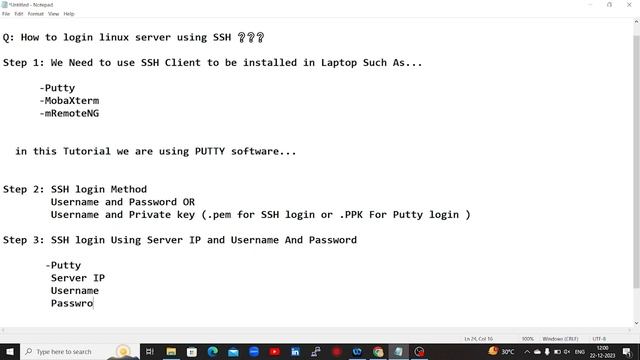 How to Login Linux Server Using SSH | Tutorial For Beginners | Step By Step Guide | technology gyan смотреть онлайн