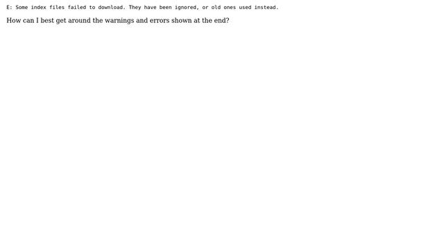 Tunneling apt-get Through SSH Works... Mostly смотреть онлайн